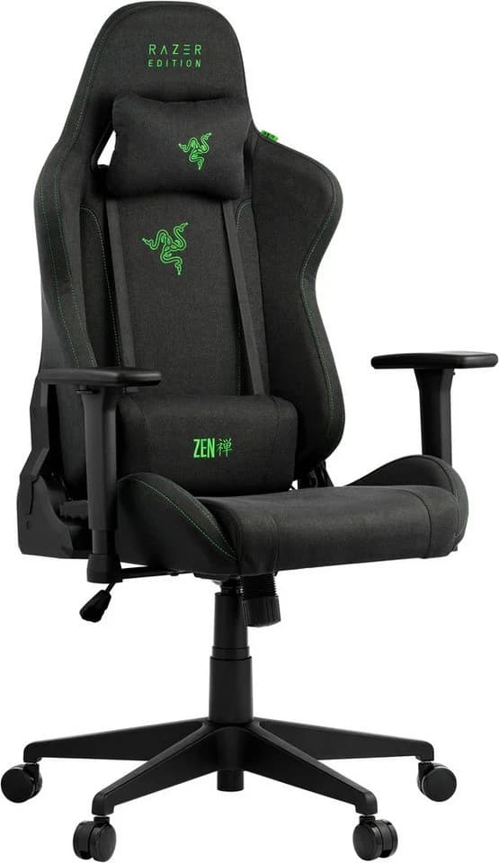 STRONG Gaming-Stuhl Tarok Essentials X Cloth Schwarz/Grün - Bild 2