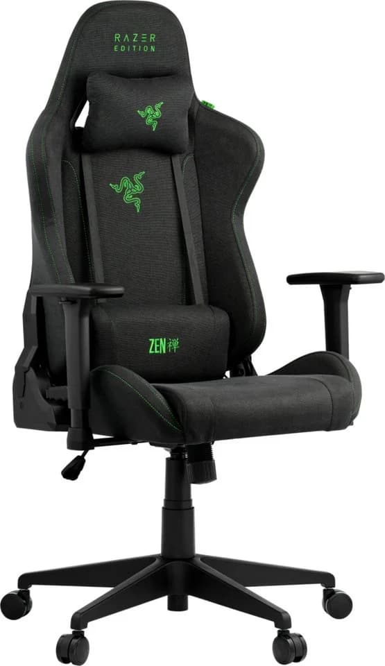 STRONG Gaming-Stuhl Tarok Essentials X Cloth Schwarz/Grün - Bild 4