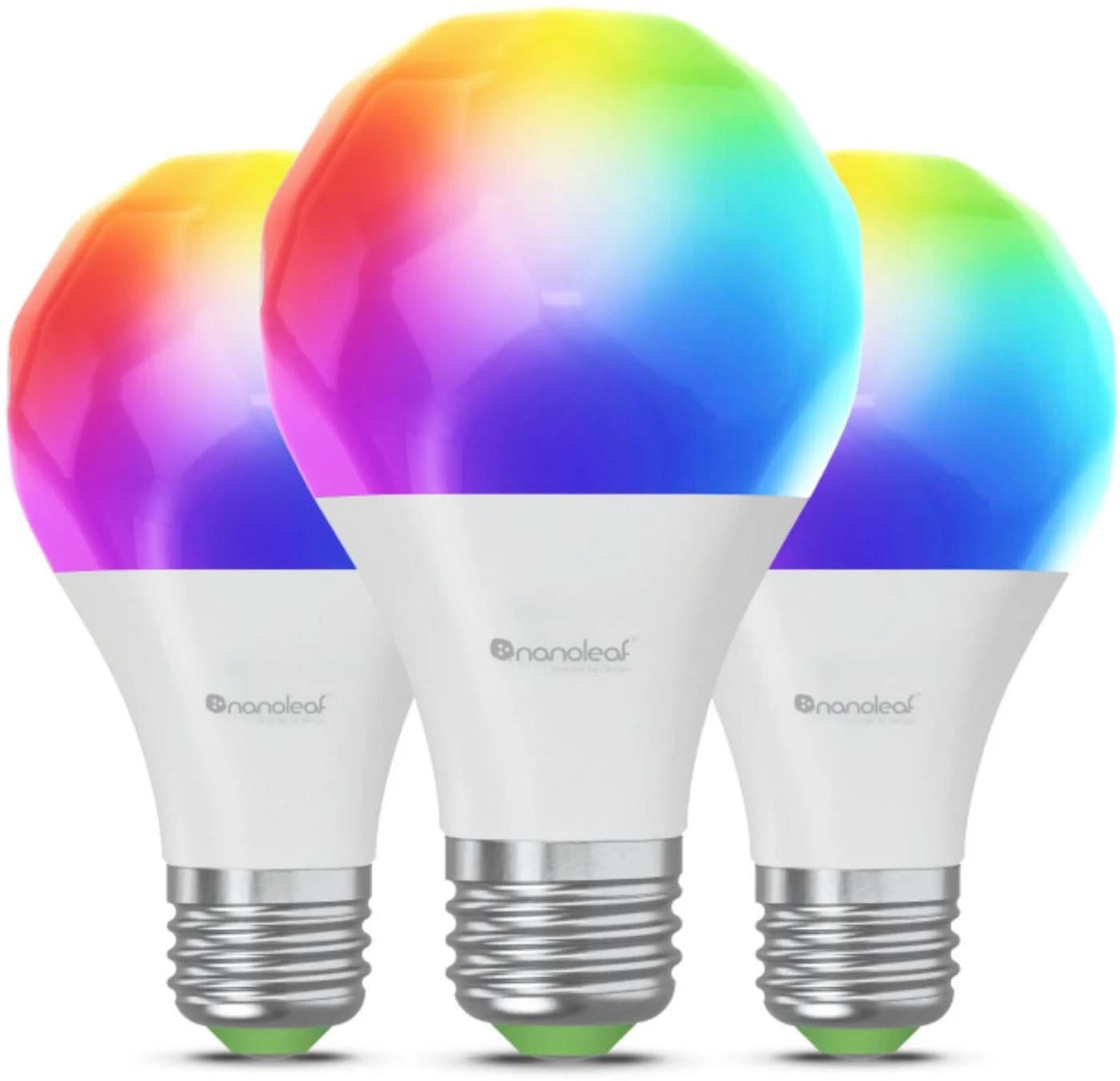 Nanoleaf LED-Leuchtmittel 3er Pack E27 Smart Matter Thread - Bild 2