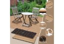 Clanmacy Terrassenfliesen WPC Holzoptik Drainage 30x30/60cm Bild 3
