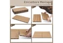 Clanmacy Terrassenfliesen WPC Holzoptik Drainage 30x30/60cm Bild 4