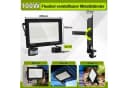 Clanmacy LED Flutlichtstrahler 100W mit Bewegungsmelder IP66 Bild 1