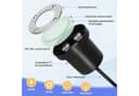 Clanmacy Gartenstrahler 3W LED Bodenleuchte Schwarz Warmweiß IP65 Bild 3