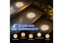 Clanmacy Gartenstrahler 3W LED Bodenleuchte Schwarz Warmweiß IP65 Bild 4