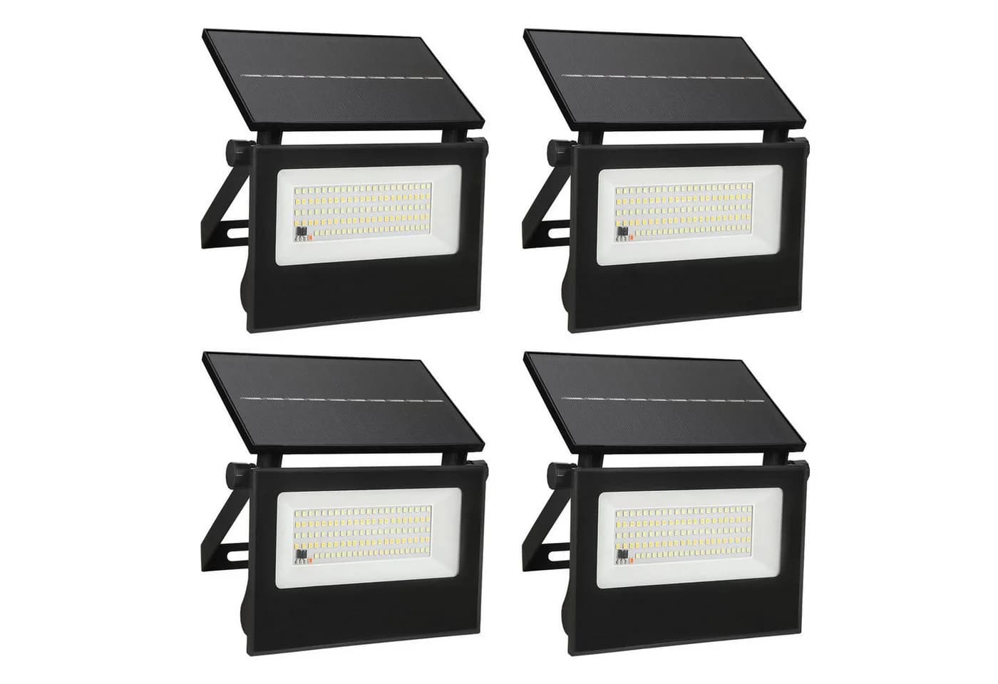 Clanmacy LED Solarleuchte mit Bewegungsmelder & Fernbedienung, Weiß - Bild 2