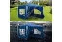 Clanmacy Pavillon 3x3 m Blau UV-Schutz wasserfest Bild 3