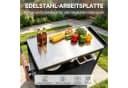 Feasto Servierwagen Edelstahl Schwarz 100x45x89,5 cm Bild 5