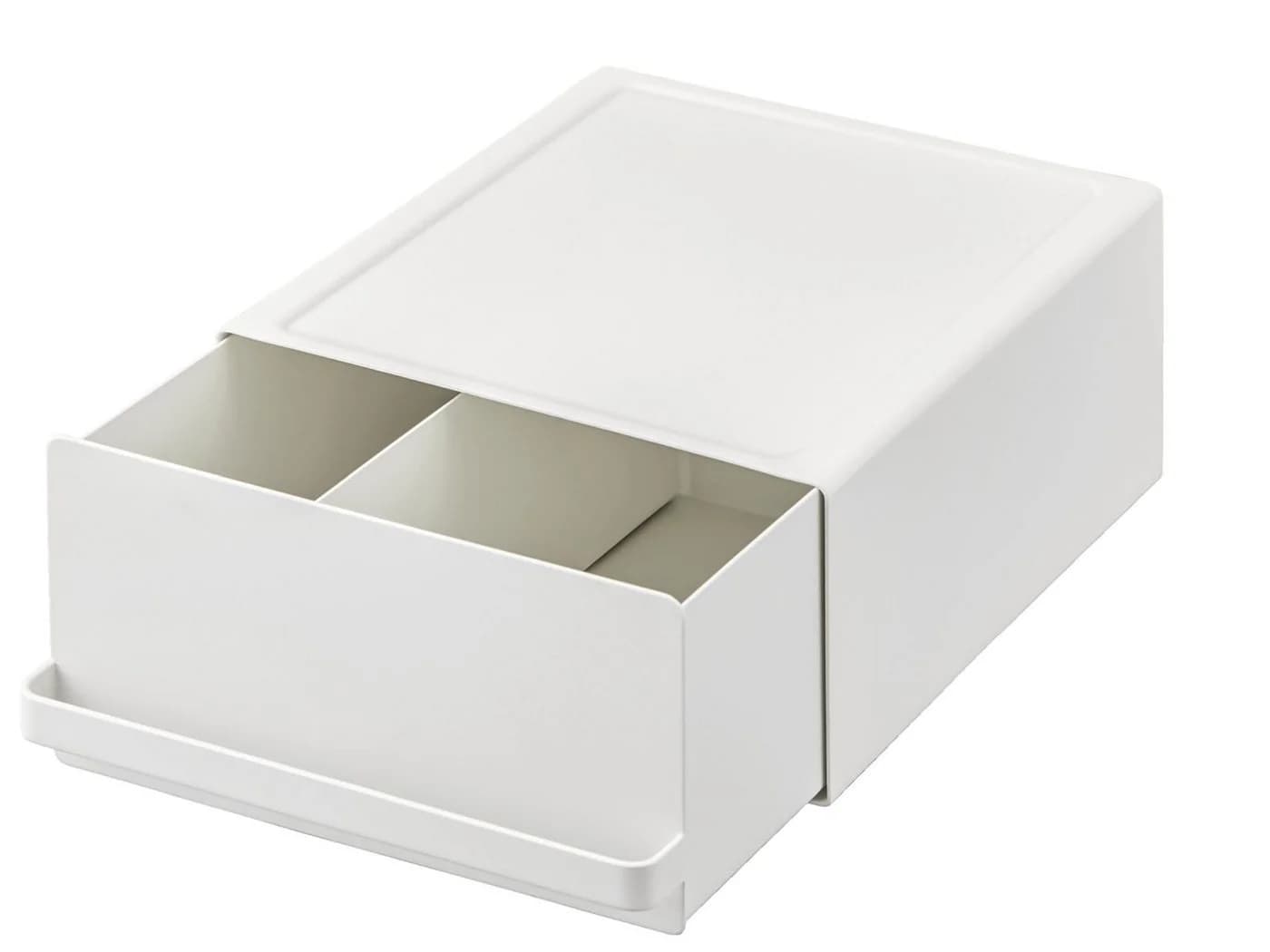 Yamazaki Küchenregal Tower Schublade Weiß Metall - Bild 4