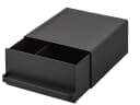 Yamazaki Küchenregal Tower Schublade Schwarz Metall 1 Auszug Bild 4