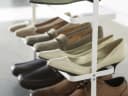 Yamazaki Schuhregal Tower 3 Ebenen Weiß Metall Bild 4