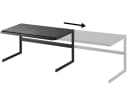 Yamazaki Küchenregal "Tower" Metall 54 bis 92cm ausziehbar Bild 3