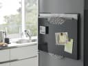 Yamazaki Tischsetaufbewahrung Metall Schwarz Magnetisch Bild 3