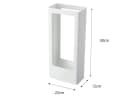 Yamazaki Schirmständer TOWER Weiß Metall Skandinavisch Bild 1