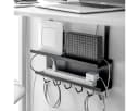 Yamazaki Kabelkanal Smart Kabelorganizer Metall Schwarz 2 Ebenen Bild 2
