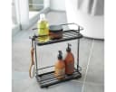 Yamazaki Badregal Tower Standregal Metall Schwarz 2 Ebenen Bild 2