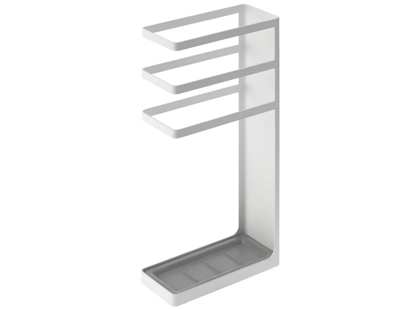 Yamazaki Schirmständer Layer Design Weiß Metall