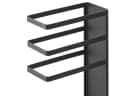 Yamazaki Schirmständer Layer Design Schwarz Metall Bild 4