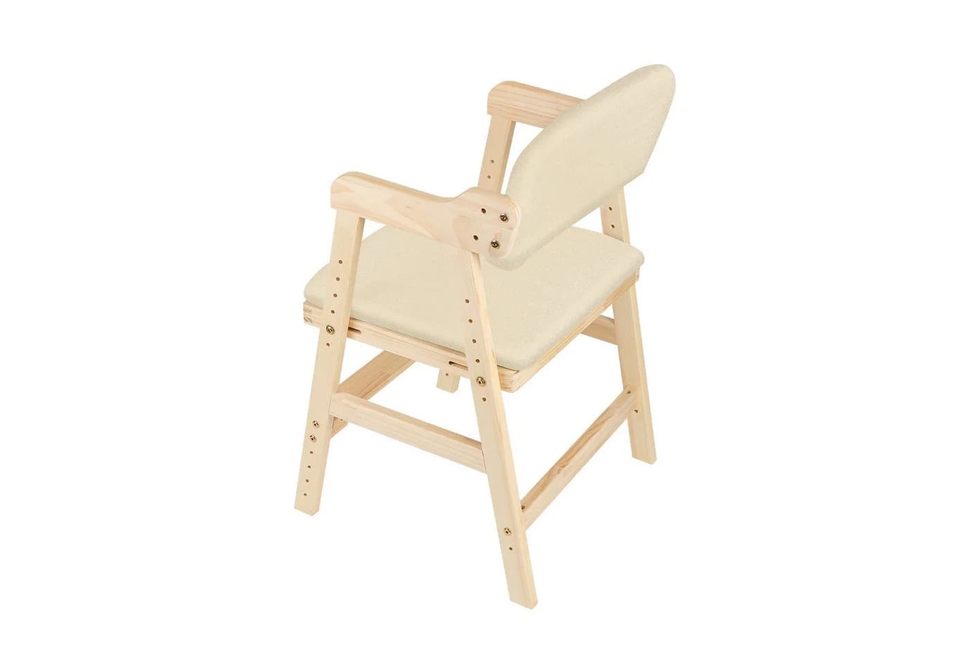 JEOBEST Kinderstuhl Höhenverstellbarer Stuhl Beige - Bild 5