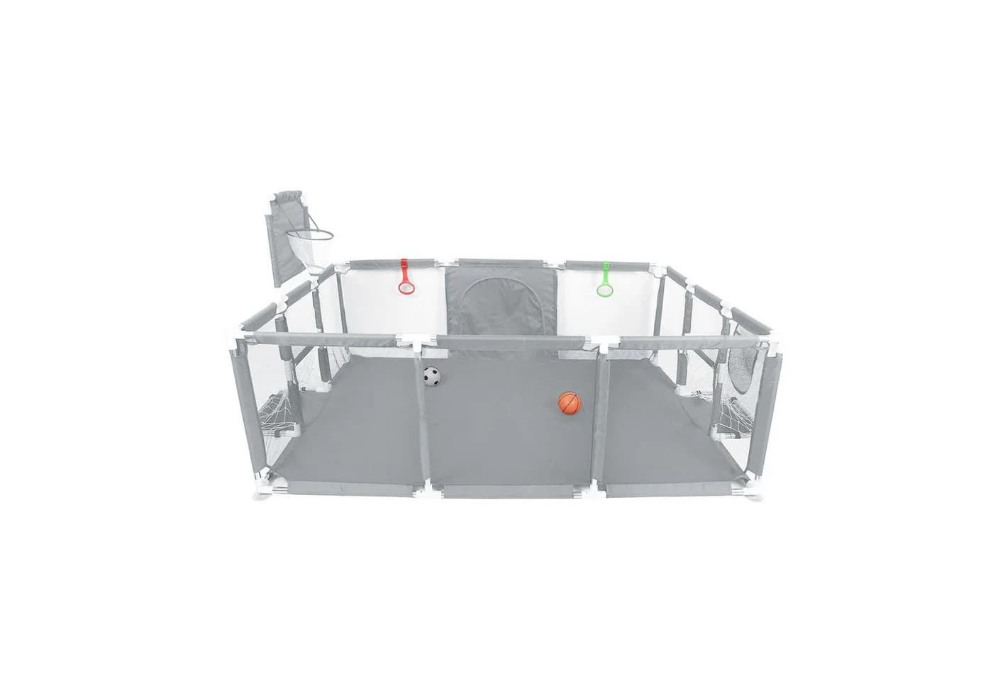 JEOBEST Laufgitter Laufstall Baby 180x120cm mit Zubehör - Bild 3