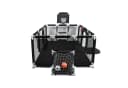 JEOBEST Laufgitter Laufstall Baby Schwarz mit Spielzubehör Bild 1
