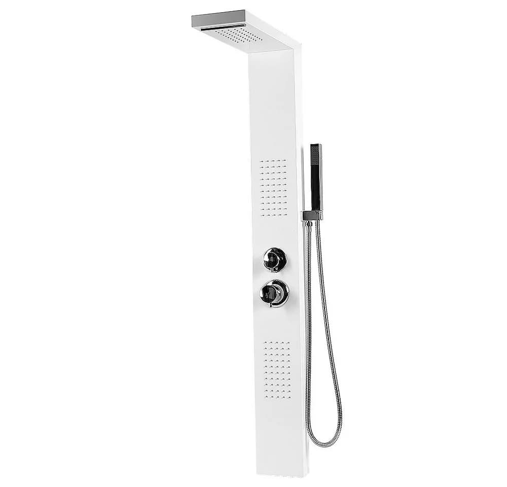 JEOBEST Duschpaneel Duschsystem 4 Funktionen Edelstahl 304