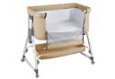 JEOBEST Beistellbett 3 in 1 Babybett Beige/Weiß mit Moskitonetz Bild 1