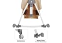 JEOBEST Beistellbett 3 in 1 Babybett Beige/Weiß mit Moskitonetz Bild 4