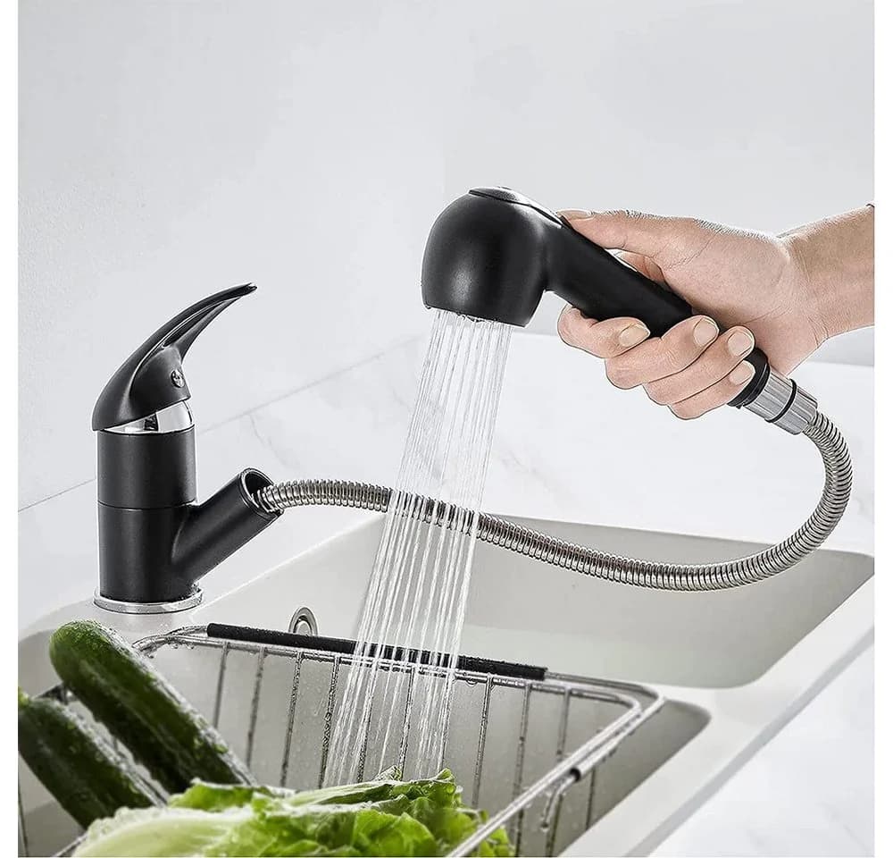 JEOBEST Spültischarmatur Wasserhahn Küche Ausziehbar