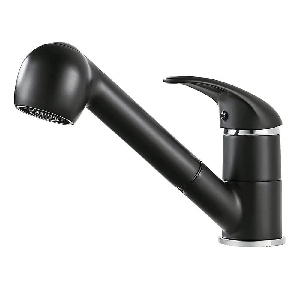 JEOBEST Spültischarmatur Wasserhahn Küche Ausziehbar - Bild 2