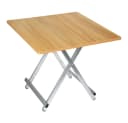 JEOBEST Klapptisch Balkontisch Gartentisch Tragbar Esszimmertisch Outdoor Tisch Platzsparender Robust Stabil Eckig Bild 1