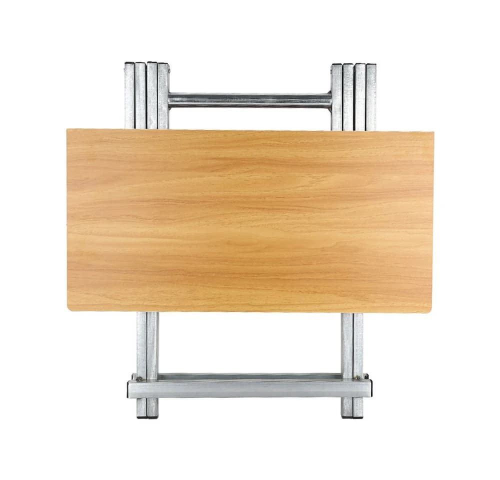 JEOBEST Klapptisch Balkontisch Gartentisch Tragbar Esszimmertisch Outdoor Tisch Platzsparender Robust Stabil Eckig - Bild 5