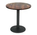 JEOBEST Bartisch Esstisch Rund Industrieller Stil Bild 2