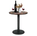 JEOBEST Bartisch Esstisch Rund Industrieller Stil Bild 5