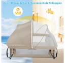 JEOBEST Baby-Reisebett 2-in-1 mit Moskitonetz und Rucksack Bild 4