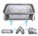 JEOBEST Baby-Reisebett 2-in-1 mit Moskitonetz Bild 1