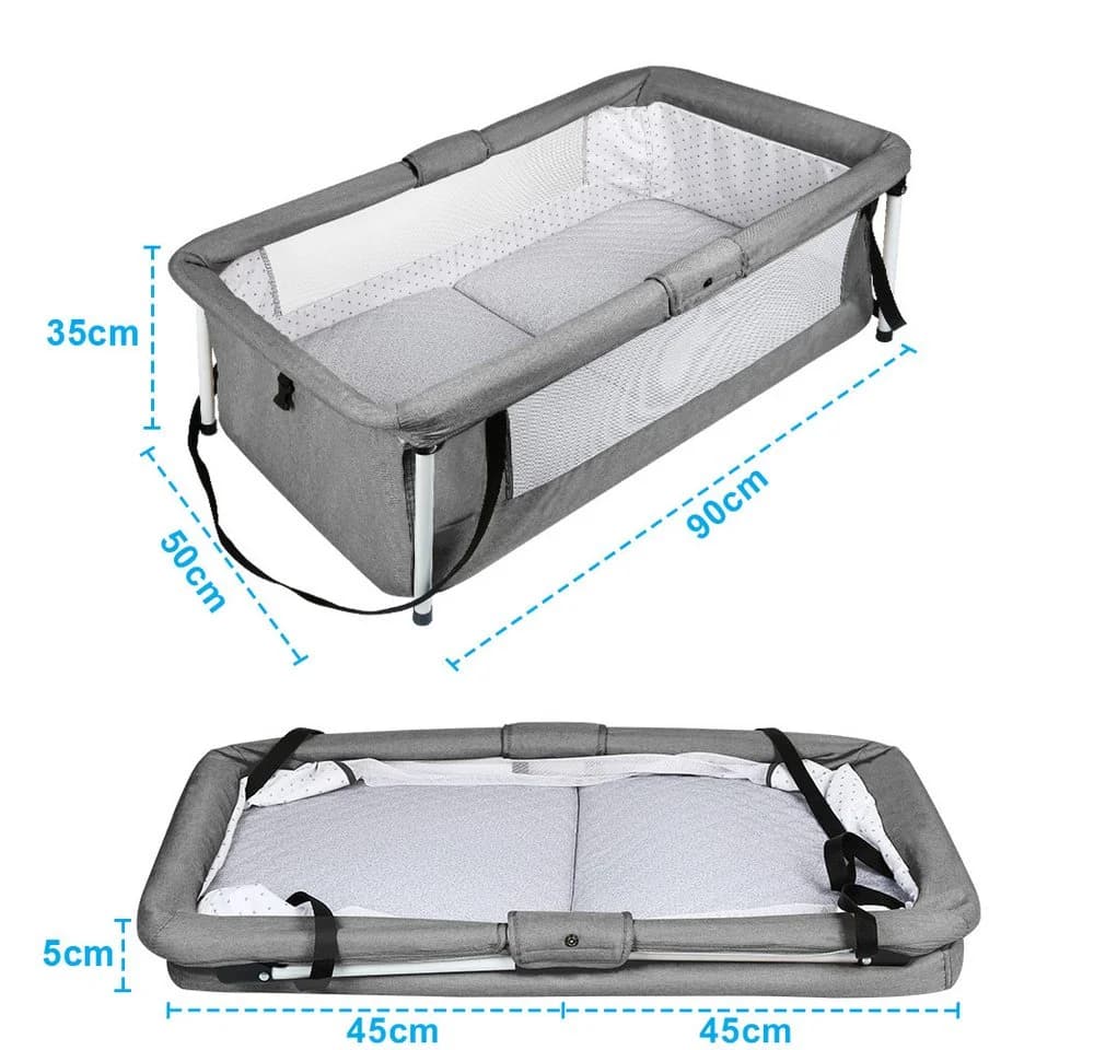 JEOBEST Baby-Reisebett 2-in-1 mit Moskitonetz - Bild 4
