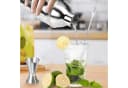 LA CUTE Cocktail-Set 14-teilig Edelstahl Shaker Set Silber Bild 1