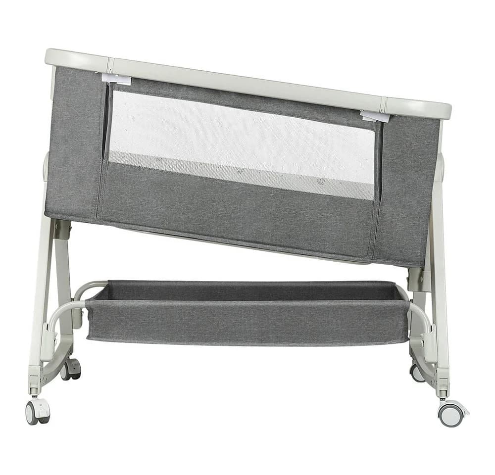 JEOBEST Beistellbett 3 in 1 Babybett mit Moskitonetz, 6-fach Höhenverstellung - Bild 3