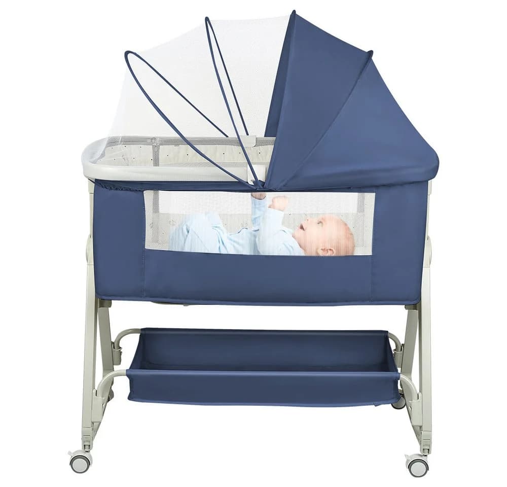 JEOBEST Beistellbett 3 in 1 Babybett mit Moskitonetz - Bild 2