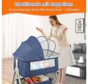 JEOBEST Beistellbett 3 in 1 Babybett mit Moskitonetz Bild 5
