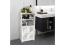 JEOBEST Badkommode Badezimmerschrank Weiß Bild 1
