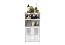JEOBEST Badkommode Badezimmerschrank Weiß Bild 2