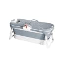 JEOBEST Faltbare Badewanne Erwachsene 118x60x53cm Blau Bild 2