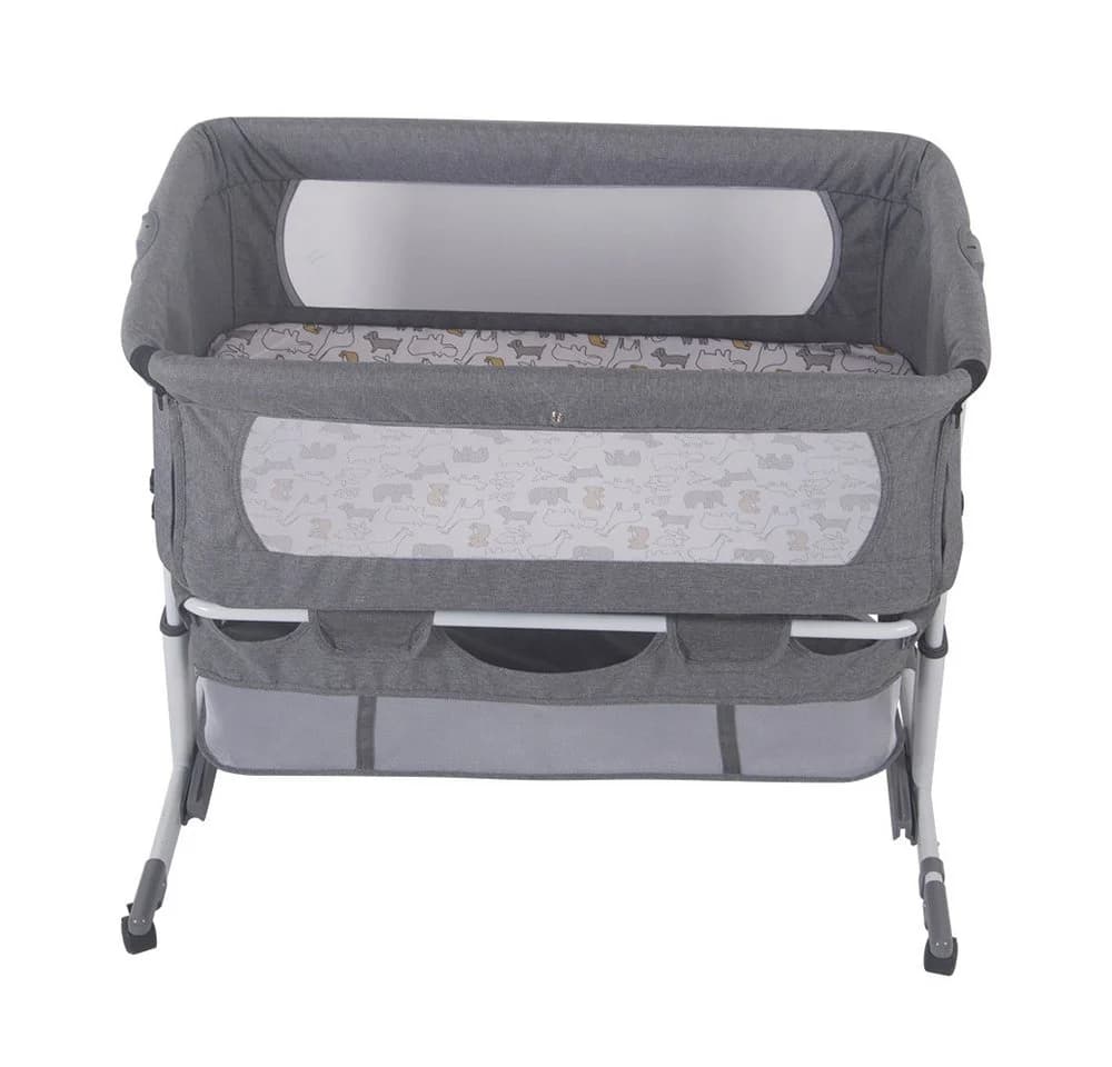 JEOBEST Babybett Beistellbett Höhenverstellbar mit Rädern - Bild 3