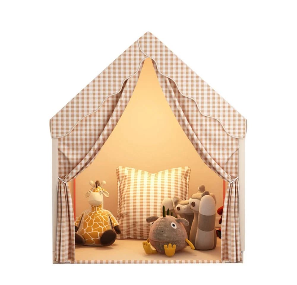 JEOBEST Spielzelt Kinderzelt mit 2 Eingängen, 105x120x128cm