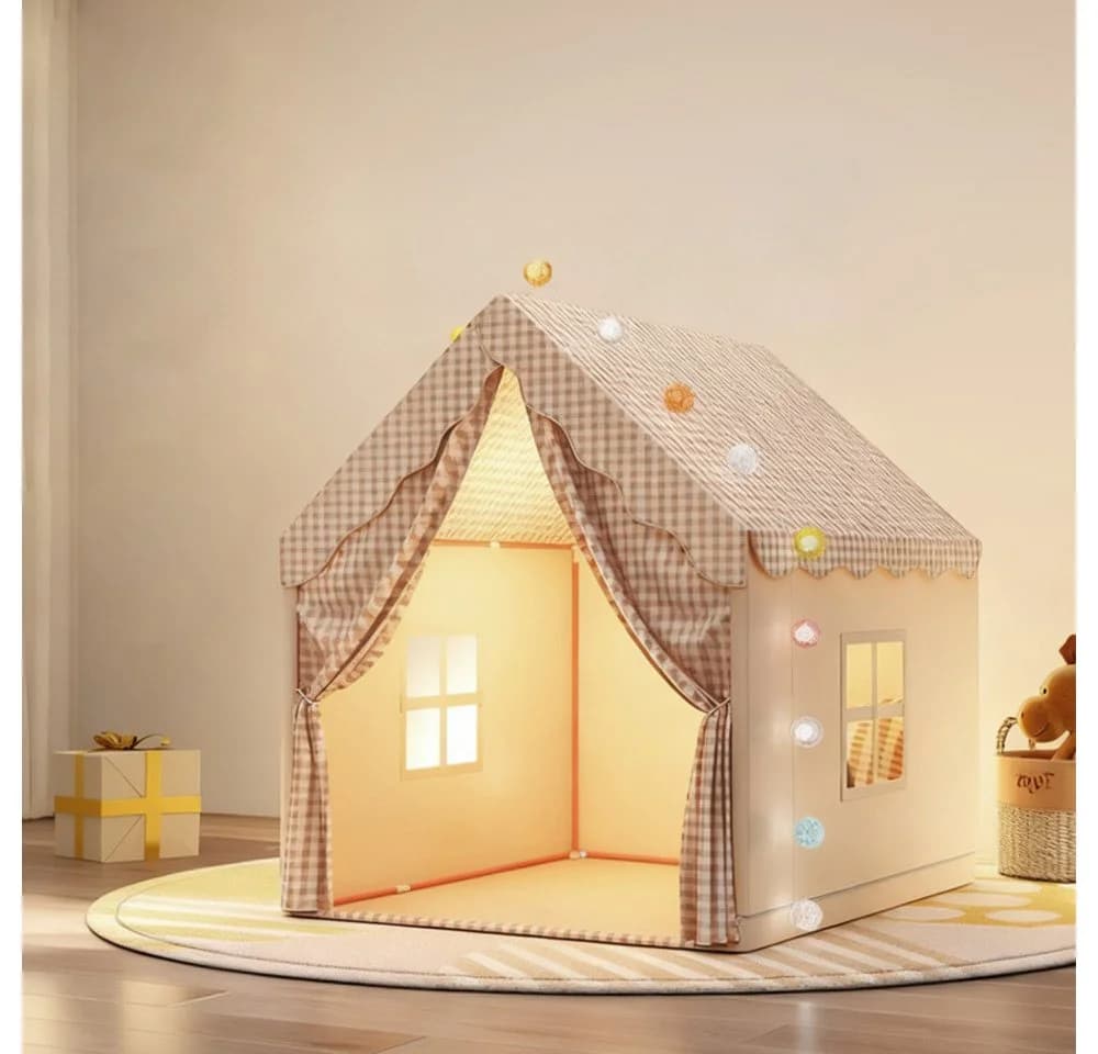 JEOBEST Spielzelt Kinderzelt mit 2 Eingängen, 105x120x128cm - Bild 3