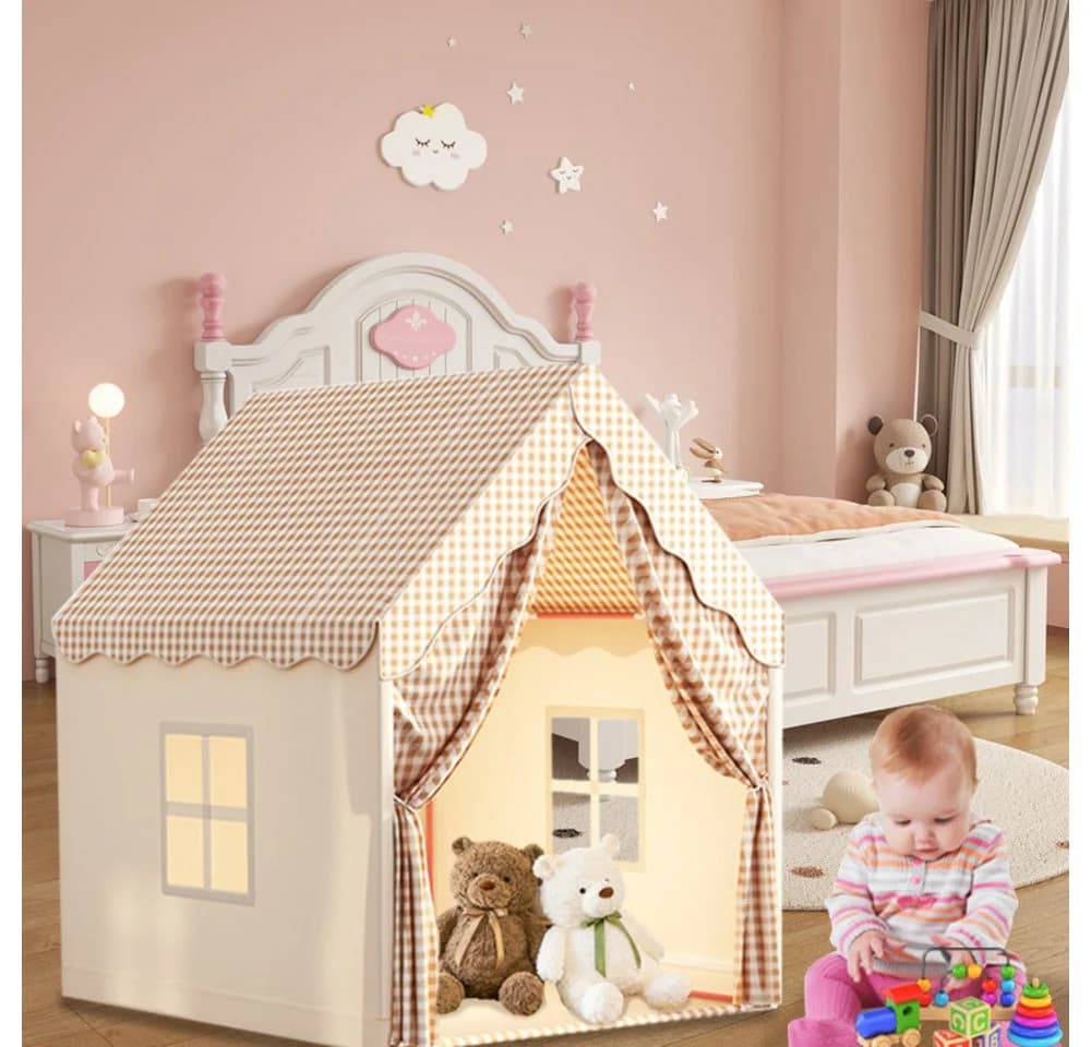JEOBEST Spielzelt Kinderzelt mit 2 Eingängen, 105x120x128cm - Bild 5