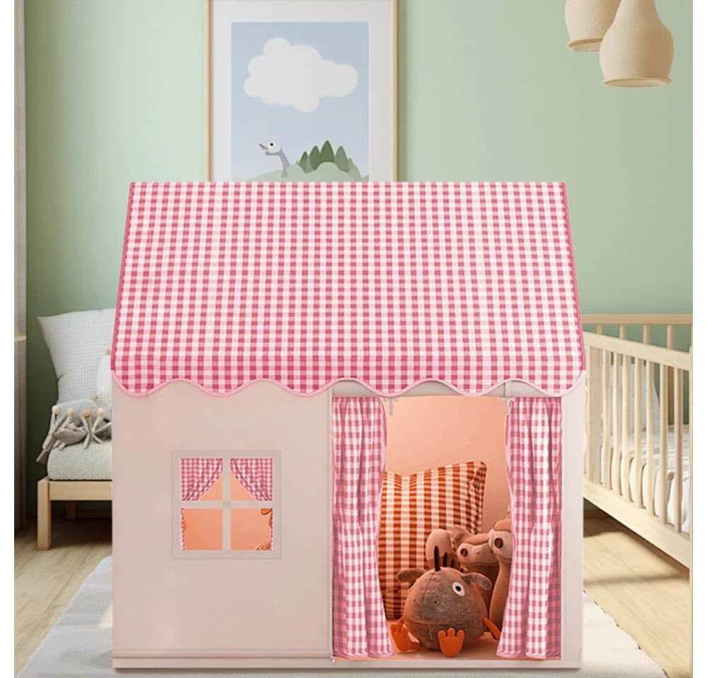 JEOBEST Spielzelt Kinderspielhaus, Kinderzelt 120x105x128cm - Bild 3