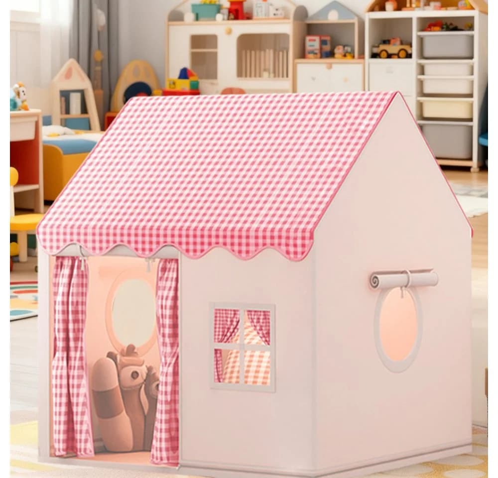 JEOBEST Spielzelt Kinderspielhaus, Kinderzelt 120x105x128cm - Bild 5