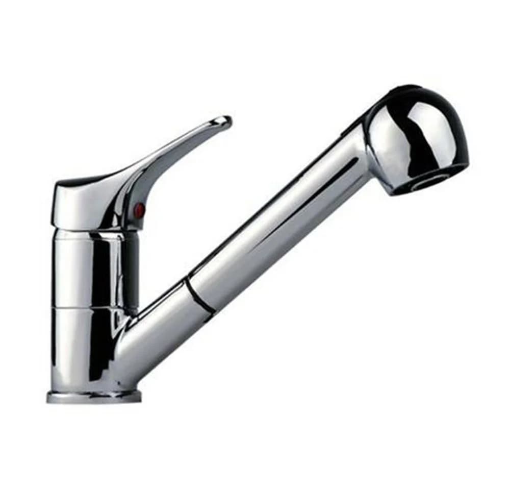 JEOBEST Ausziehbare Küchenarmatur Silber Einhandmischer - Bild 2